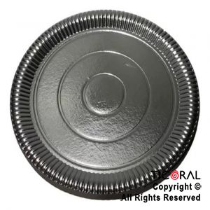 PLATO LAMINADO NEGRO N.25 25CM x 10